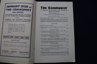 1930 NOVEMBER-DECEMBER THE COMMUNIST MONTHLY PERIODICAL - K 475