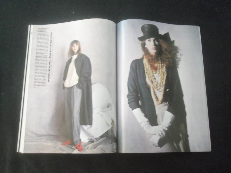 1985 AUG VOGUE MAGAZINE - BRITISH EDITION - INDIVIDUAL BRITIST TALENT - ST 540H