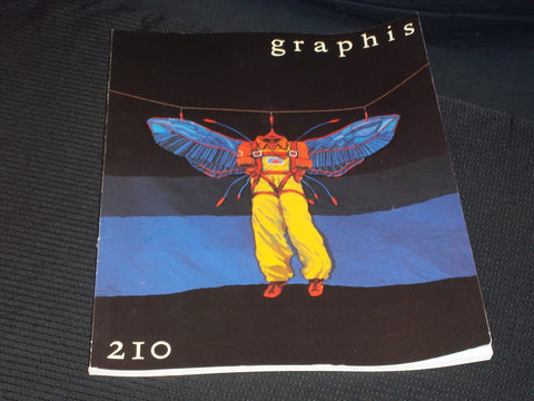 1980-81 #210 GRAPHIS MAGAZINE VERY NICE COVER ART & INSIDE PAGES - E 829