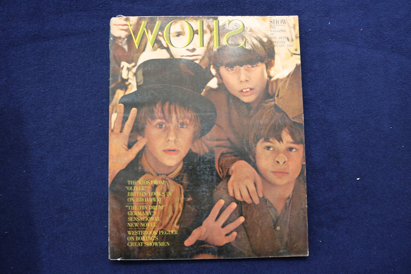 1963 JANUARY SHOW MAGAZINE - THE KIDS FROM 