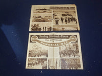 1942-43 NEW BEDFORD SUNDAY STANDARD-TIMES ROTO SECTION - LOT OF 2 - NP 5005