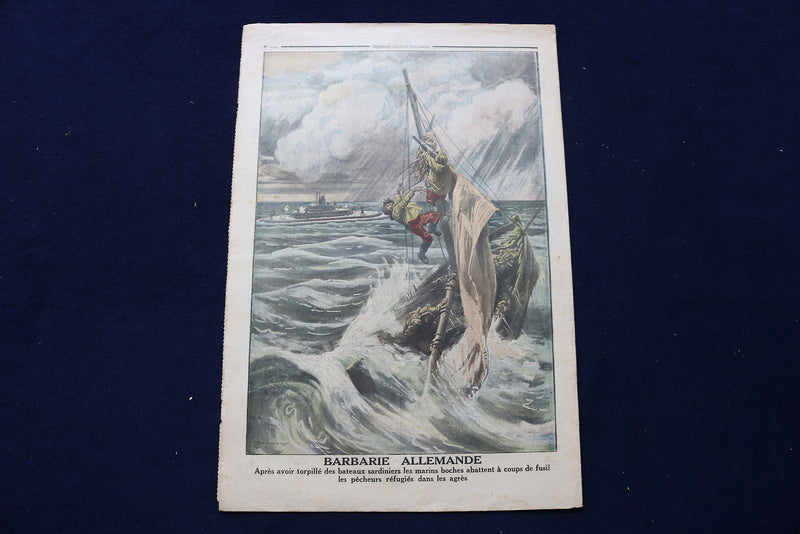 1917 MAY 6 LE PETIT JOURNAL SUPPLEMENT ILLUSTRE MAGAZINE - GEN. ALLENBY- NP 8808