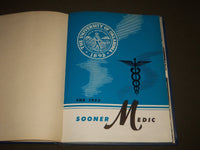 1953 SOONER MEDIC UNIVERSITY OF OKLAHOMA YEARBOOK - NICE PHOTOS - YB 1239