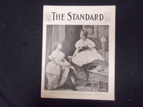 1897 FEB 27 THE STANDARD MAGAZINE - NY'S BACHELOR GIRLS OF WEST SIDE - ST 3215