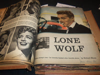 1952-1955 MOVIE STAR SCRAPBOOK LOADED WITH GREAT PHOTOS - 9A