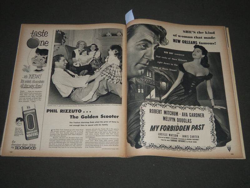 1951 APRIL 24 LOOK MAGAZINE - PHIL RIZZUTO COVER - ST 5093