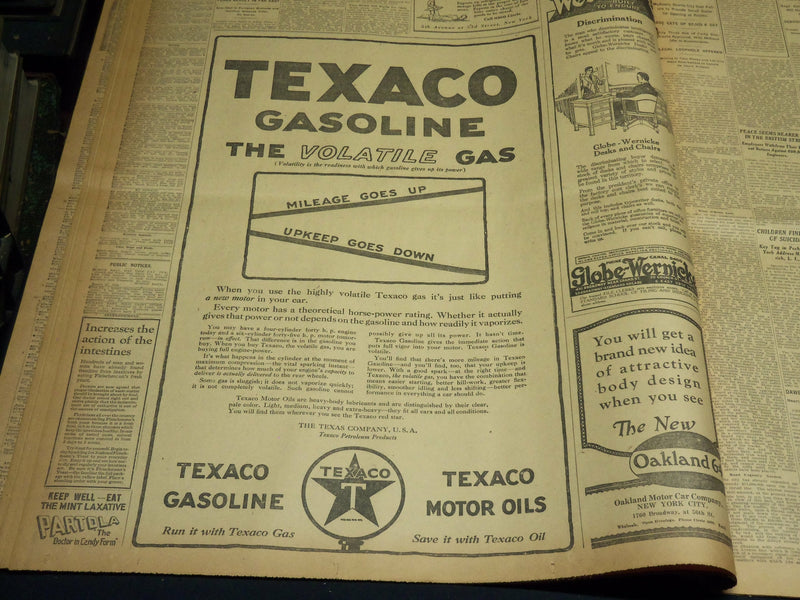 1922 APRIL 6 NEW YORK TIMES - CLAQUE AT OPERA DAMROSCH CHARGES - NT 8579