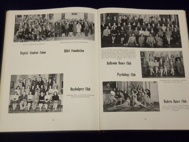 1947 TERRAPIN UNIVERSITY OF MARYLAND YEARBOOK VOL. 46 - GREAT PHOTOS - YB 725