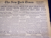 1943 APRIL 3 NEW YORK TIMES - GUADALCANAL ROUTS ZEROS' ATTACKS - NT 1744