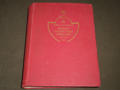 1962 WORLD COLLECTIONS ANNUARY BOUND VOLUME NO. 14 - NICE PRINTS - KD 2245C