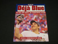 2012 DEJA BLUE THE NEW YORK GIANTS 2011 CHAMPIONSHIP SEASON BOOK - R 725R