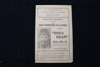 1920'S DORA DEAN - DON HOPKINS PLAYERS - PROGRAM - K 1894