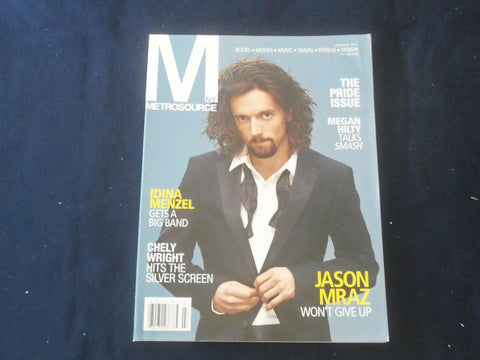 2012 JUNE/JULY METROSOURCE NY MAGAZINE - JASON MRAZ - ST 4938N
