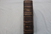 1884-1885 THE CENTURY MAGAZINE BOUND VOLUME - HUCKLEBERRY FINN - KD 9675