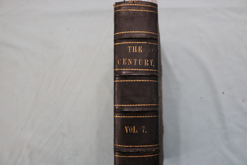 1884-1885 THE CENTURY MAGAZINE BOUND VOLUME - HUCKLEBERRY FINN - KD 9675