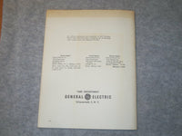 1955 SEPTEMBER 15 G.E. TELEVISION PICTURE TUBES GUIDE - J 6294