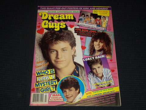 1988 MARCH DREAM GUYS MAGAZINE - JON BON JOVI FRONT COVER - E 14925