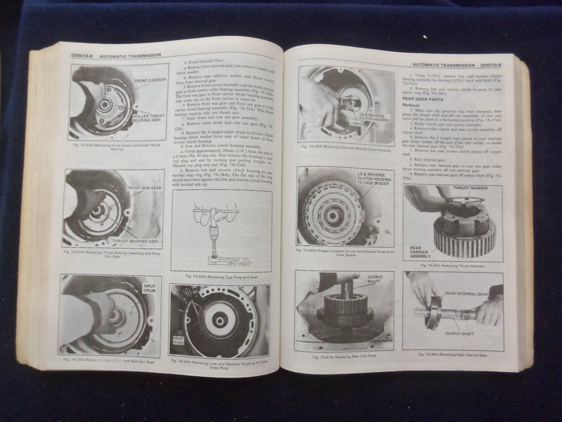 1979 CHEVROLET CHEVETTE SHOP MANUAL - SOFTCOVER MANUAL - KD 8881