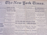 1923 SEPT 29 NEW YORK TIMES - MRS. WEBB MURDERED WITH SLOW POISON - NT 5863