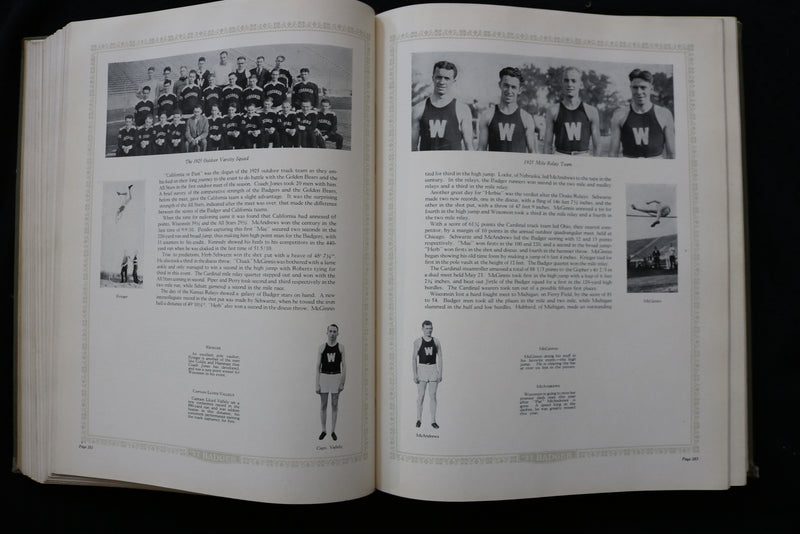 1927 THE BADGER UNIVERSITY OF WISCONSIN YEARBOOK - MADISON, WISCONSIN - YB 3506