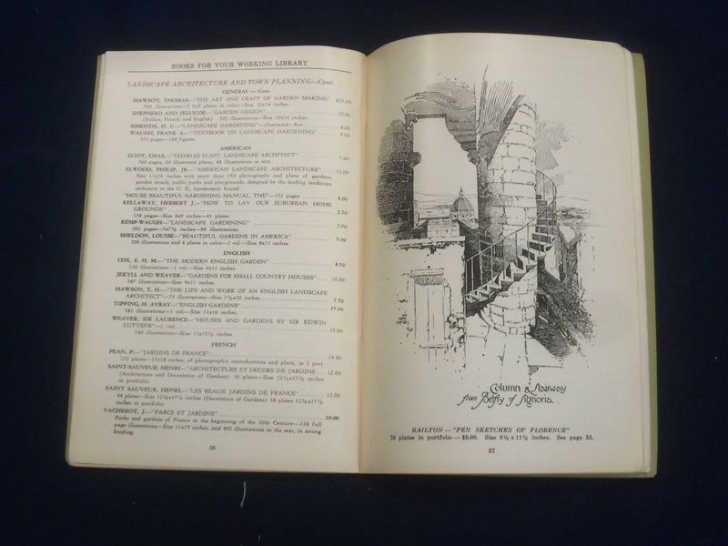 1931 BOOKS FOR YOUR WORKING LIBRARY CATALOG - J 6478