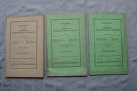 1932-1937 BULLETIN OF THE AMERICAN MATHEMATICAL SOCIETY - LOT OF 18 - O 3899