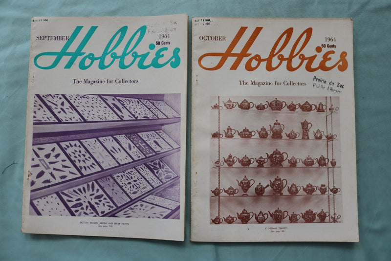 1964 HOBBIES MAGAZINE - COMPLETE YEAR - LOT OF 12 - O 3964