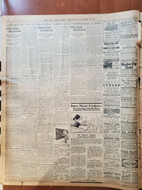 1917 NOV 1 NEW YORK TIMES - 120,000 ITALIANS TAKEN PRISONER BY TEUTONS - NT 8057