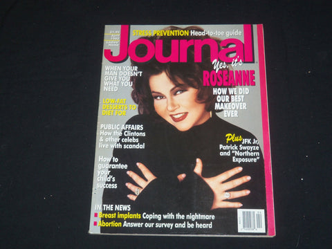 1992 APRIL LADIES' HOME JOURNAL MAGAZINE - ROSEANNE BARR COVER - SP 3751