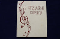 1962 LEE MACE OZARK OPRY PROGRAM - SIGNED - 7 AUTOGRAPHS - K 1734