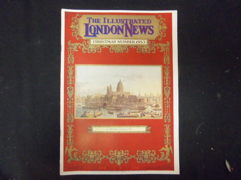 1953 NOV 19 THE ILLUSTRATED LONDON NEWS MAGAZINE - CHRISTMAS NUMBER - ST 4157