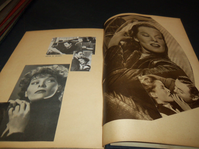 1930'S HOLLYWOOD MOVIE STAR SCRAPBOOK - JEAN HARLOW - HEPBURN - 22A