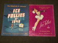 1946 & 1951 THE SHIPSTADS & JOHNSON ICE FOLLIES PROGRAM LOT OF 2 - J 3606