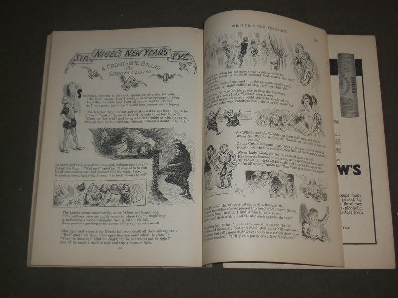 1924 JANUARY ST. NICHOLAS MAGAZINE - ILLUSTRATIONS, STORIES & ADS - B 4634
