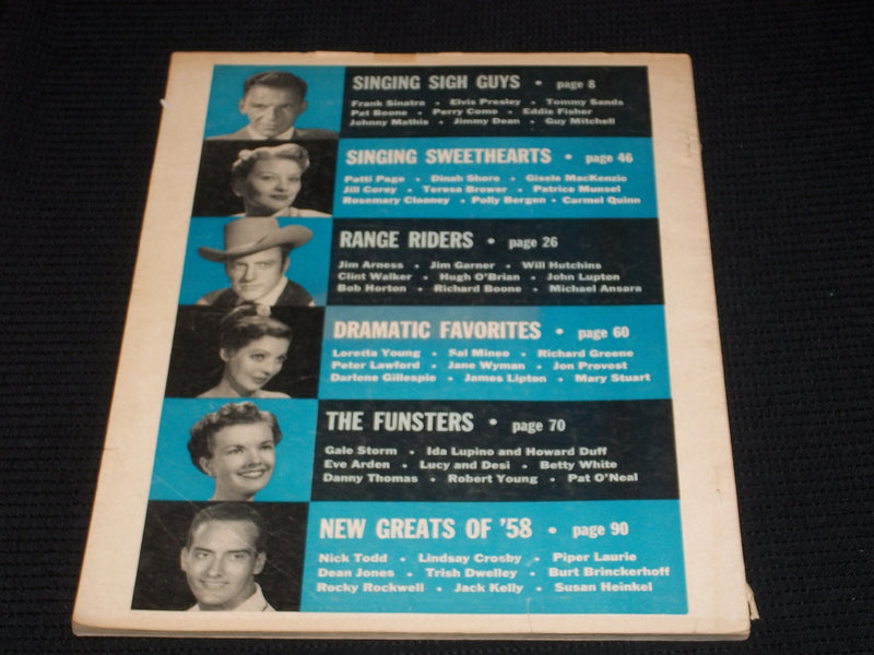 #4 TV STAR ANNUAL MAGAZINE - SAL MINEO PAT BOONE FRONT COVER - E 3656