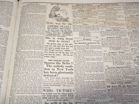 1849 NOVEMBER 9 LYNN NEWS NEWSPAPER - WIG NOMINATIONS - MASSACHUSETTS - NP 4252P
