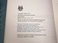 1978 BRITISH COLUMBIA CENTENNIAL ANTHOLOGY WALTERS BOOK LOT OF 3 - KD 2609