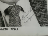 KENNETH TIGAR 8x10 AUTOGRAPHED PHOTOGRAPH