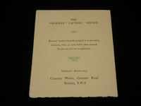 1940'S S. HARMON & CO. BROCHURE - DRESS WEAR COMFORT - LONDON - J 6233
