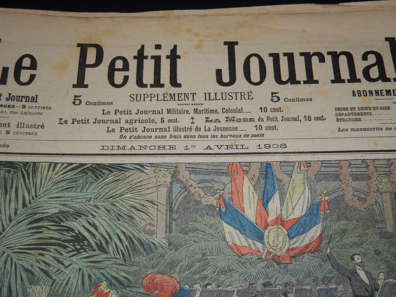 1900'S LE PETIT JOURNAL SUPPLEMENT ILLUSTRE MAGAZINES HUGE LOT OF 400+ - #3