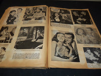 HOLLYWOOD MOVIE STARS SCRAPBOOK - CUMMINGS - MILLAND - GREAT PHOTOS - 31A