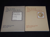 1981 THE EARL VICTOR TUTTLE COLLECTION COIN CATALOGS 1 & 2 - LOT OF 2 - O 3239J