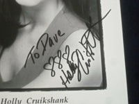HOLLY CRUIKSHANK 8x10 AUTOGRAPHED PHOTOGRAPH