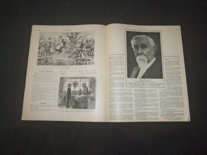 1920 JUNE 24 LIFE MAGAZINE - PILGRIMS' NUMBER - 