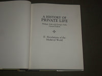 1987 A HISTORY PRIVATE LIFE VOLUME 1 & 2 EDITED BY PAUL VEYNE - I 1340