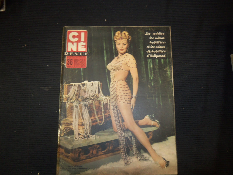 1955 DECEMBER 30 CINE REVUE FRENCH MAGAZINE - LANA TURNER COVER - E 24747