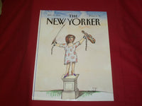 1992 JANUARY 13 NEW YORKER MAGAZINE FRONT COVER ONLY - GREAT ART FOR FRAMING