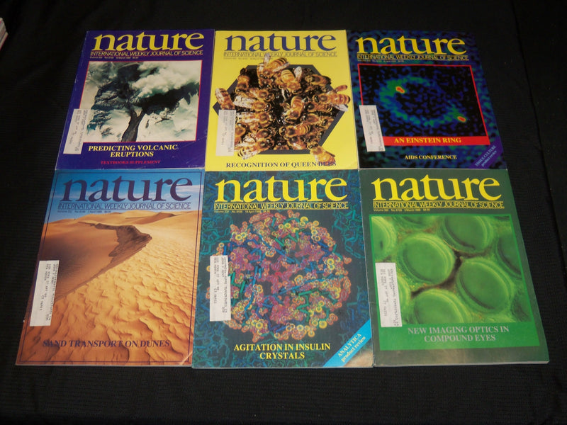 1988 NATURE MAGAZINE LOT OF 34 ISSUES - NICE COVERS & PHOTOS - O 3028H