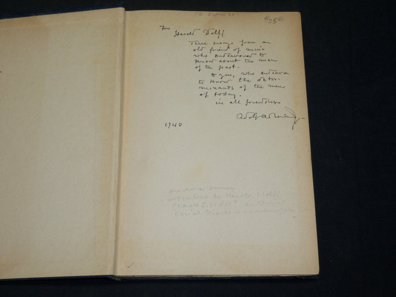 1935 ADVENTURES IN REPUTATION HARDCOVER BOOK BY WILBUR C. ABBOTT - KD 5900