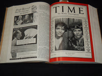 1937 APRIL-JUNE TIME MAGAZINE BOUND VOLUME - GREAT COVERS - NICE ADS - KD 3806M